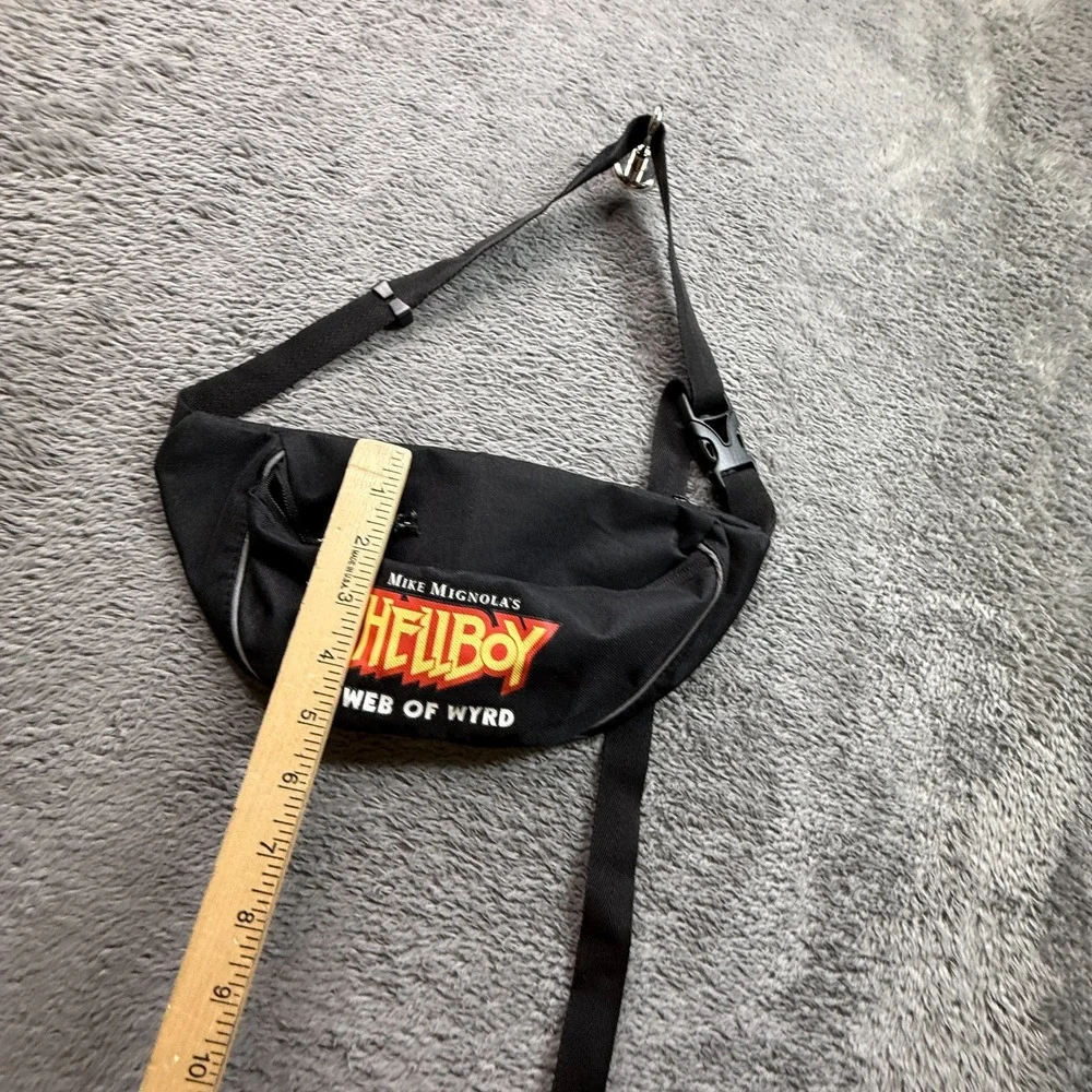 Mike Mignola Hellbody Web of Wyrd Fanny Pack Waist Bag Comic Merch Black NWOT